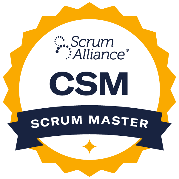 Certified ScrumMaster Badge